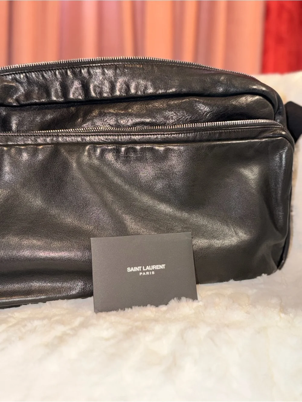 Vintage YSL Sid messenger bag Lambskin
